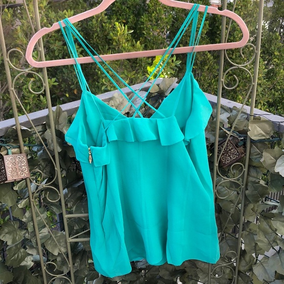 NWT*Juicy Couture Seamed Georgette Camisole - Picture 3 of 6